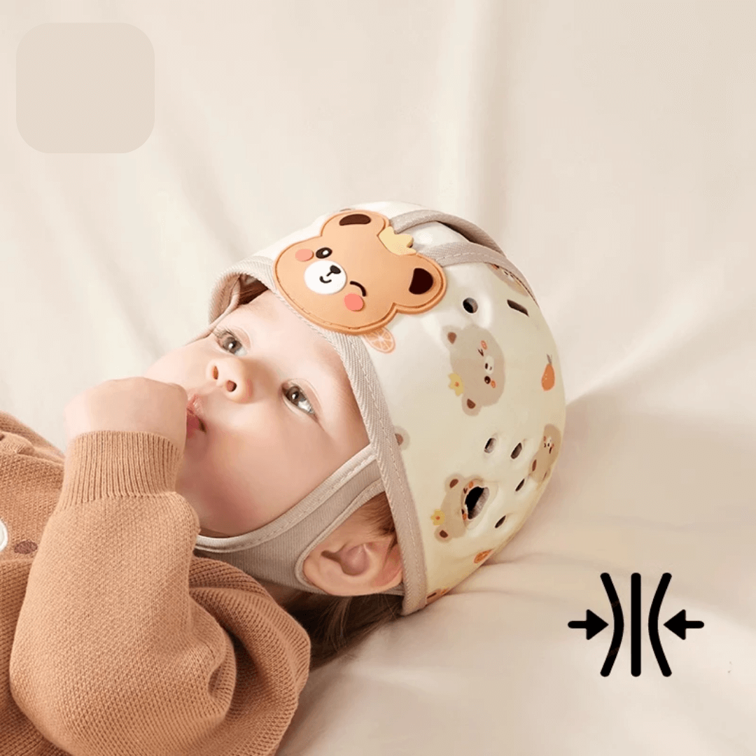 WOLKEN Baby-Kopfschutz Helm, Kleinkind-Sicherheitshelm – zum Krabbeln, Gehen, Laufen