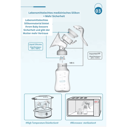 Goldene Tropfen – Exklusive Milchpumpe für besondere Mamas & Babys