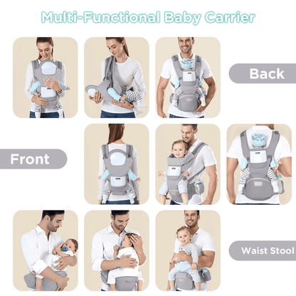 Herznah – Ergonomische Babytrage für Neugeborene bis 36 Monate | Geborgenheit, die dein Baby spürt