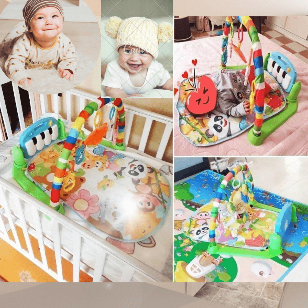 MiniMelo Baby-Spielbogen mit Lernfunktion zur Frühförderung