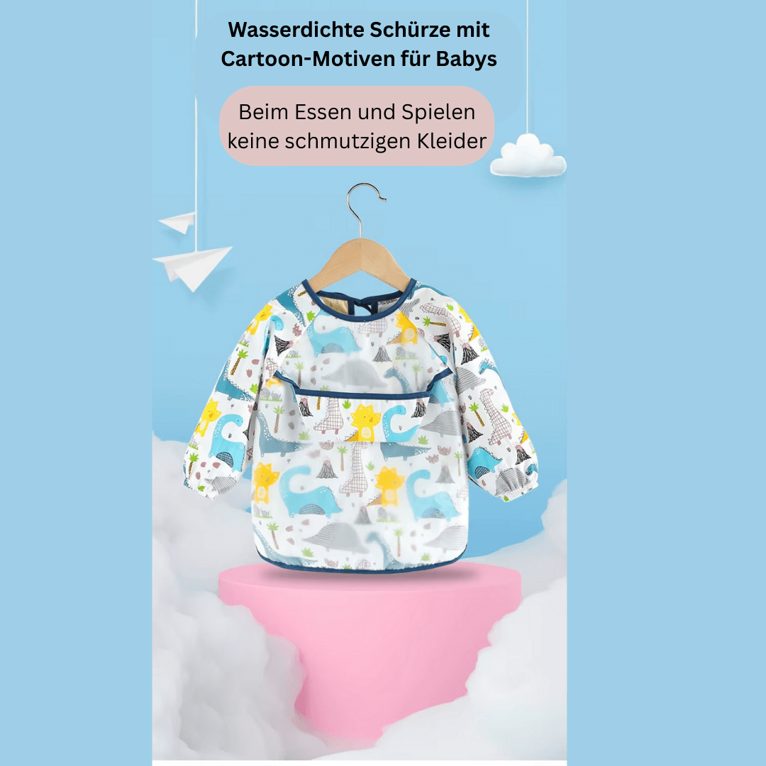 WolkiWear Kinder Overall 80–100 cm – Wasserdicht & Schmutzfest zum Essen, Malen & Spielen