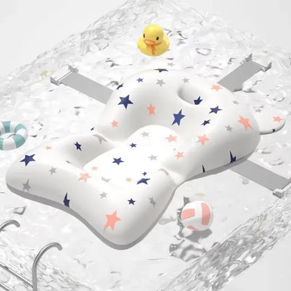 AquaNest – Innovatives Baby-Badekissen & faltbarer Badewanneneinsatz für Neugeborene (0–12 Monate)