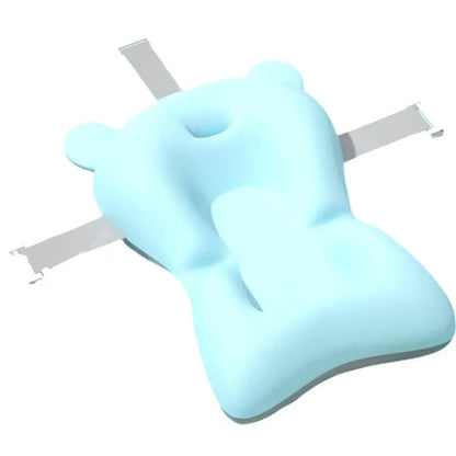 AquaNest – Innovatives Baby-Badekissen & faltbarer Badewanneneinsatz für Neugeborene (0–12 Monate)